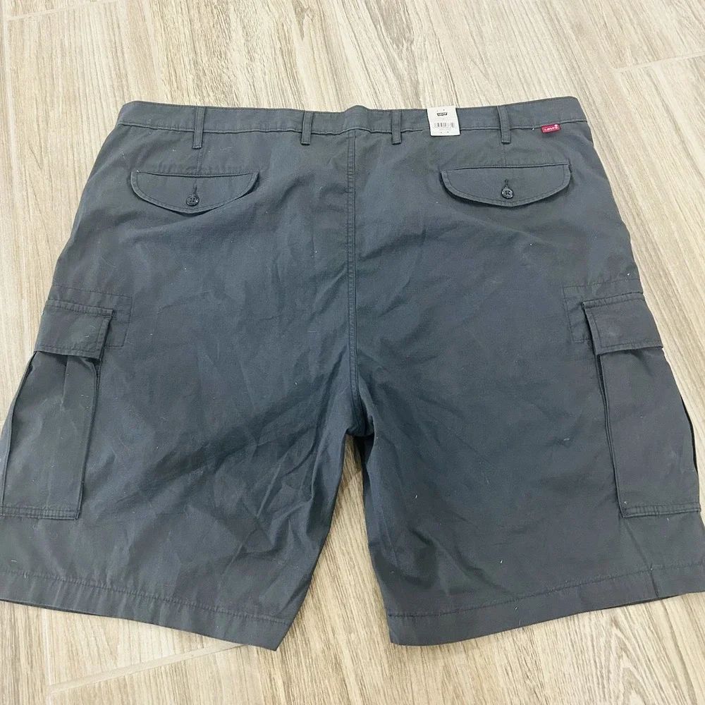 Levi's Mens Charcoal Gray Carrier Cargo 10